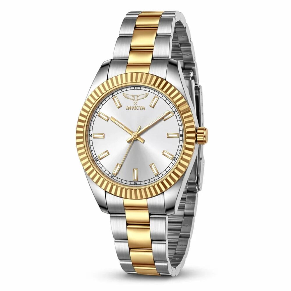 Invicta Specialty Men's Watch 40mm Gold Tone Stainless Steel Quartz 69010 NEW